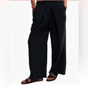 Free People Wide Leg Baggy Pants Size Large